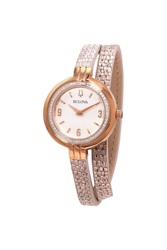 Quartz Silver Dial Ladies Watch 98R279
