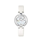 Bulova Rubaiyat Four Seasons - Winter Women's White MOP Dial Quartz Watch 96R254