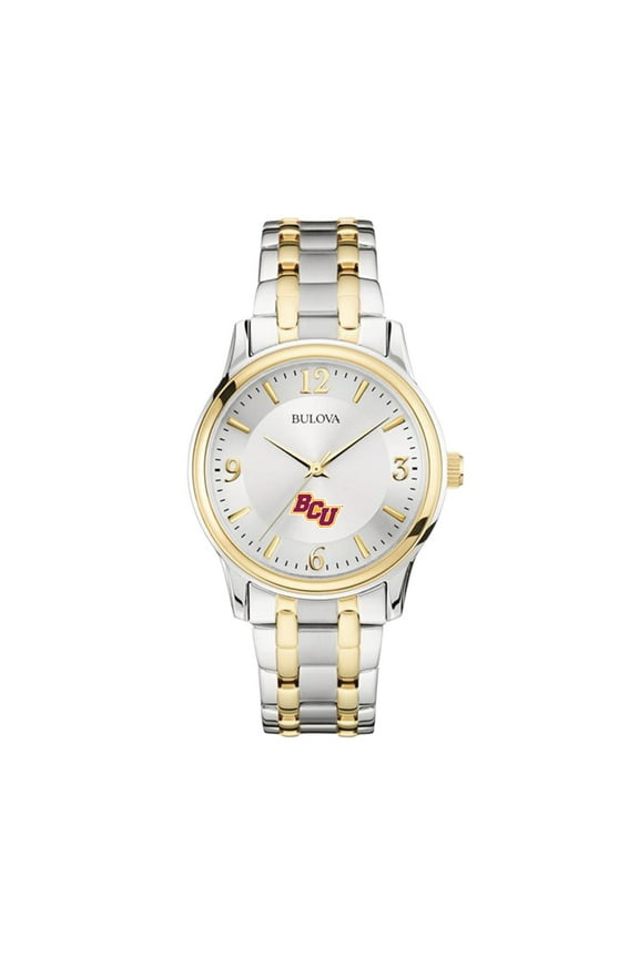 Silver/Gold Bethune-Cookman Wildcats Classic Two-Tone Round Watch