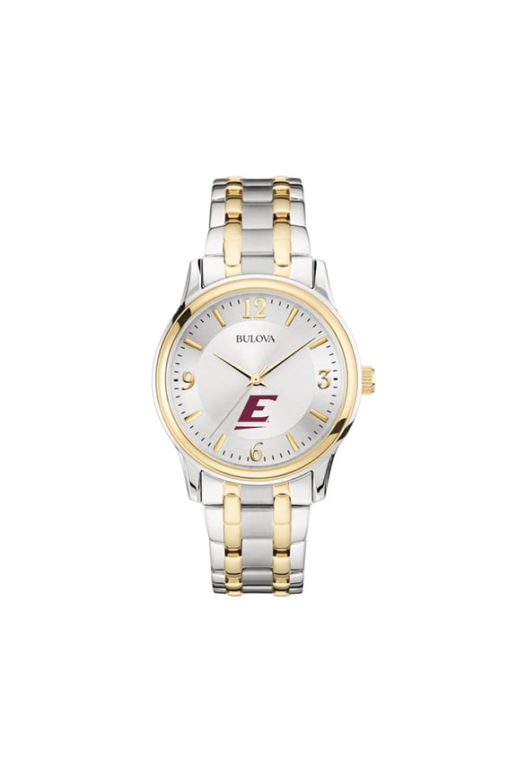 Silver/Gold Eastern Kentucky Colonels Classic Two-Tone Round Watch