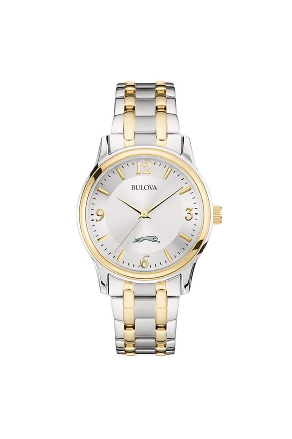 Silver/Gold Eastern New Mexico Greyhounds Classic Two-Tone Round Watch