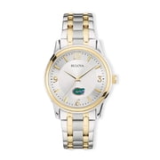Bulova Silver/Gold Florida Gators Classic Two-Tone Round Watch