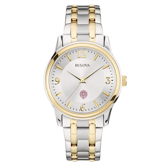 Bulova Silver/Gold Fordham Rams Classic Two-Tone Round Watch