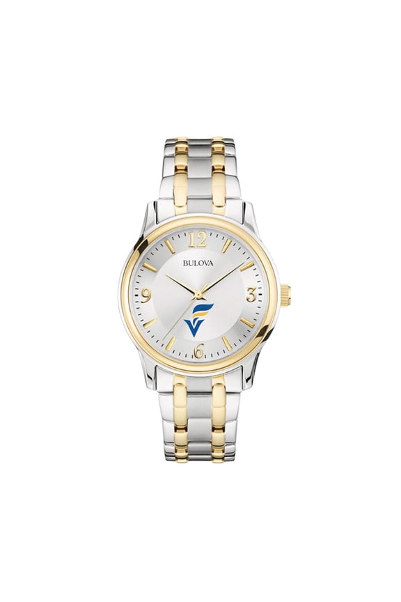 Silver/Gold Fort Valley State Wildcats Classic Two-Tone Round Watch