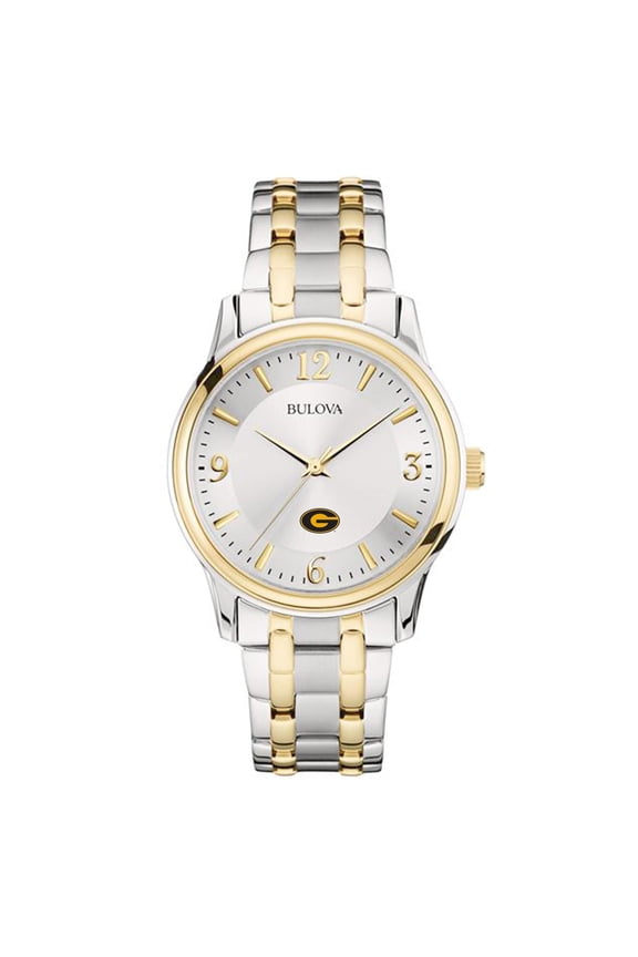 Silver/Gold Grambling Tigers Classic Two-Tone Round Watch