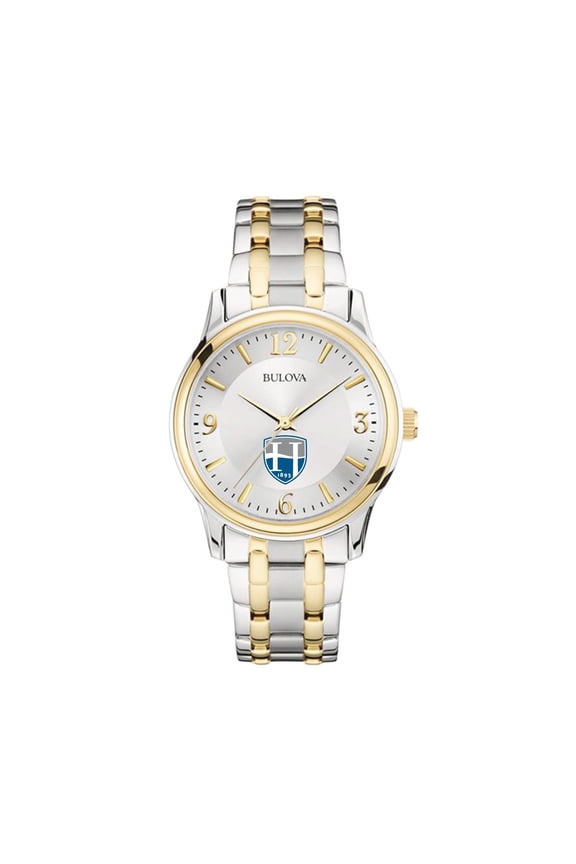 Silver/Gold Hood College Blazers Classic Two-Tone Round Watch
