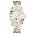 thumbnail image 1 of Bulova Silver/Gold Iowa State Cyclones Classic Two-Tone Round Watch, 1 of 1