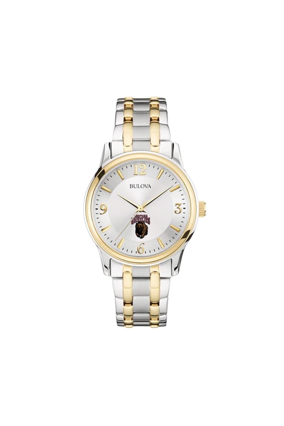 Silver/Gold Montana Grizzlies Classic Two-Tone Round Watch