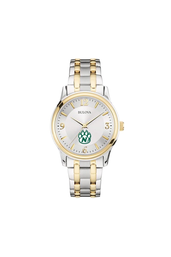 Silver/Gold Northwest Missouri State Bearcats Classic Two-Tone Round Watch