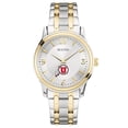 thumbnail image 1 of Bulova Silver/Gold Utah Utes Classic Two-Tone Round Watch, 1 of 1