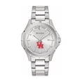 thumbnail image 1 of Bulova Silver Houston Cougars Stainless Steel Classic Sport Watch, 1 of 1