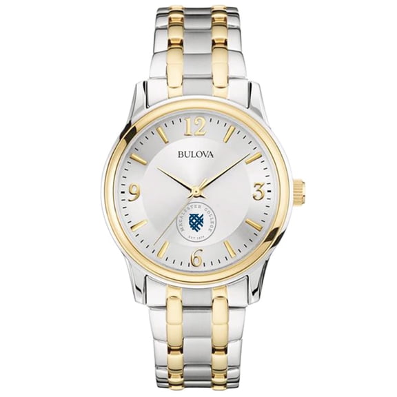 Bulova Silver Macalester Scots Classic Two-Tone Round Watch