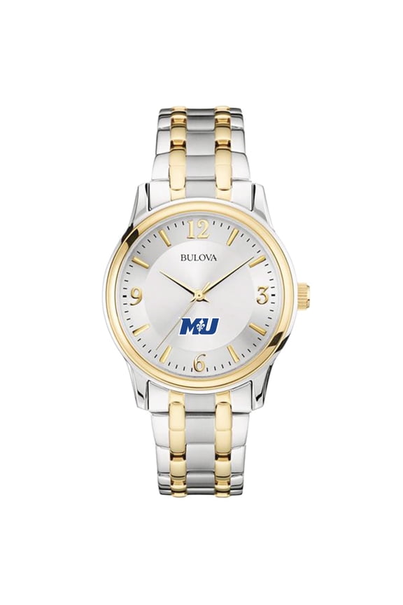 Silver Marymount Saints Classic Two-Tone Round Watch
