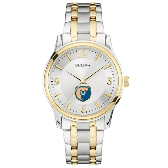 Bulova Silver Morgan State Bears Classic Two-Tone Round Watch