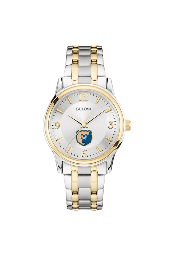 Silver Morgan State Bears Classic Two-Tone Round Watch
