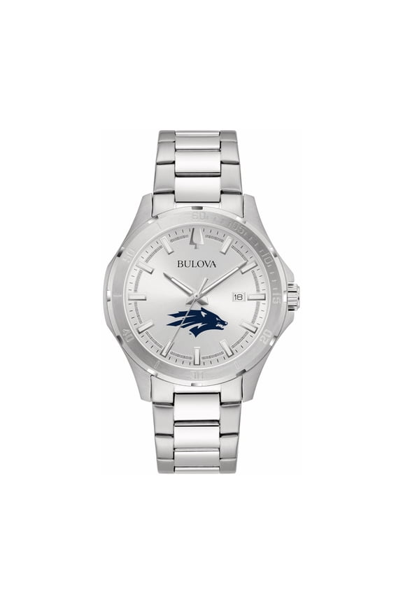 Silver Nevada Wolf Pack Stainless Steel Classic Sport Watch