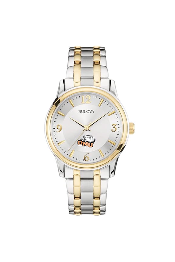 Silver Ohio Northern Polar Bears Classic Two-Tone Round Watch