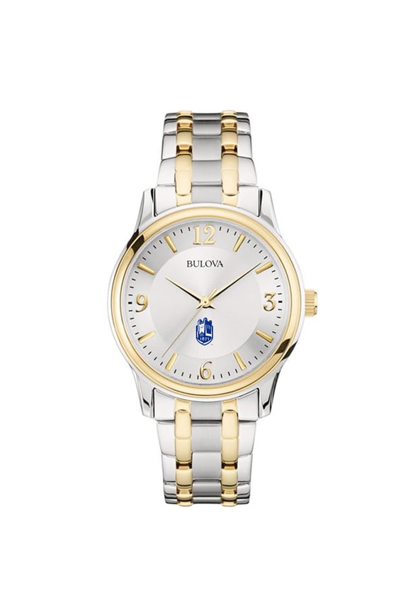 Silver SUNY Geneseo Knights Classic Two-Tone Round Watch