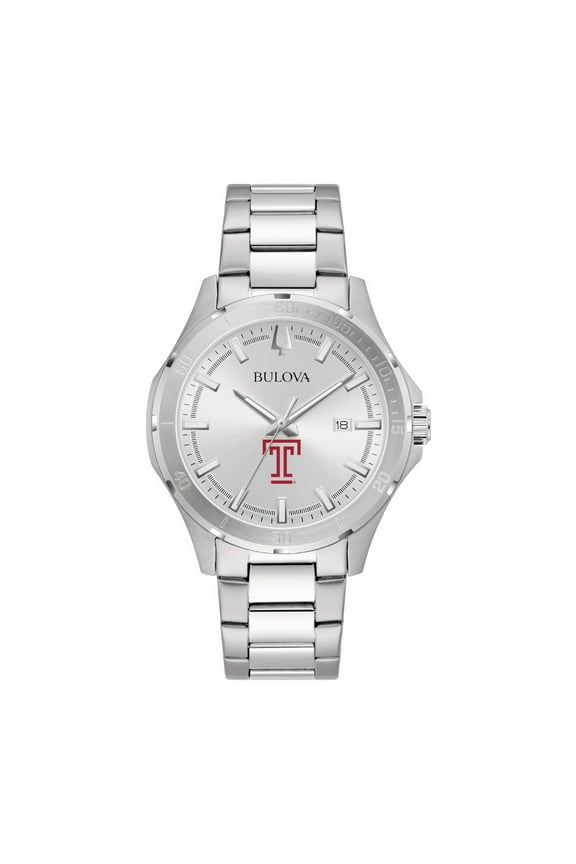Silver Temple Owls Stainless Steel Classic Sport Watch