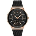 thumbnail image 1 of Bulova Women's CURV Two-Tone Black Leather Strap Watch 98R239, 1 of 2