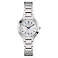 thumbnail image 1 of Bulova Women's Classic Stainless Steel Case and Bracelet Blue Accents White Dial Silver Watch - 96L215, 1 of 3