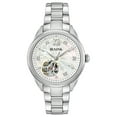 thumbnail image 1 of Bulova Women's Diamonds White Mother of Pearl Stainless Steel Analog Watch 96P181, 1 of 3