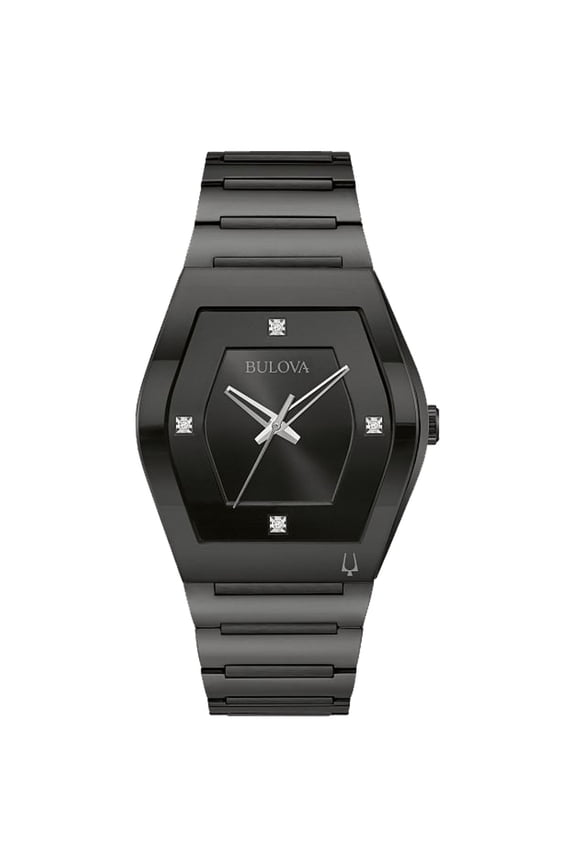 Women's Gemini Black Dial Watch - 98D177