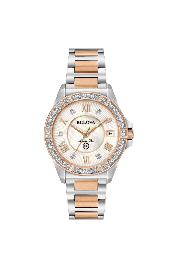 Women's Marine Silver Dial Watch - 98R234