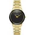 thumbnail image 1 of Bulova Women's Millennia Black Dial Gold-Tone Stainless Steel Watch - 97L175, 1 of 4