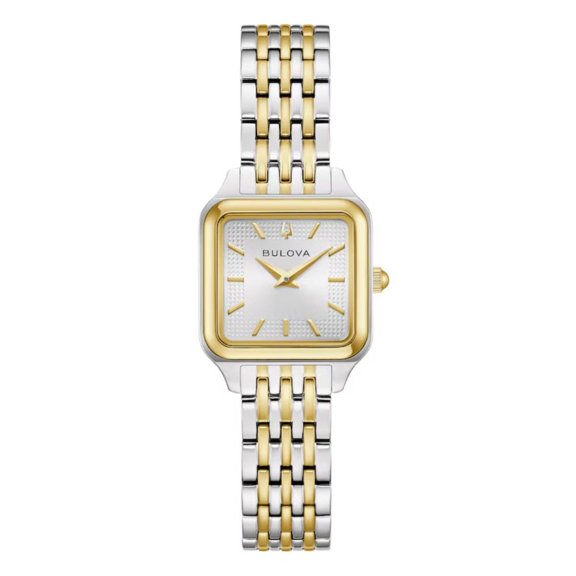 Bulova Women's Sutton Silver Dial Quartz Watch 98L330