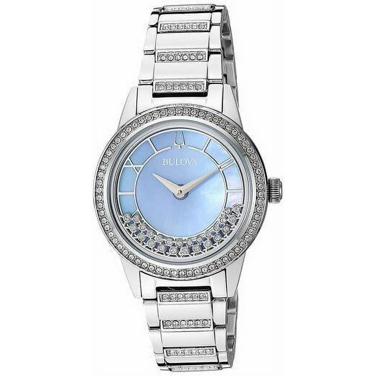 Bulova Women s TurnStyle Stainless Steel Watch 96L260 Walmart