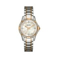 thumbnail image 1 of Bulova Women's Two-Tone Stainless Steel Watch, Crystal (98L203), 1 of 2