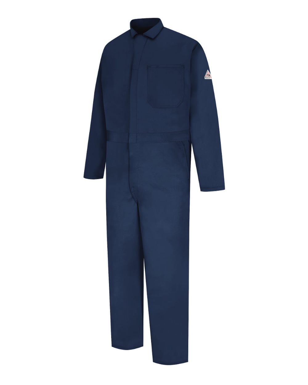 VF IMAGEWEAR Bulwark 42'' Navy Cotton Flame Resistant Coverall With Zipper Closure