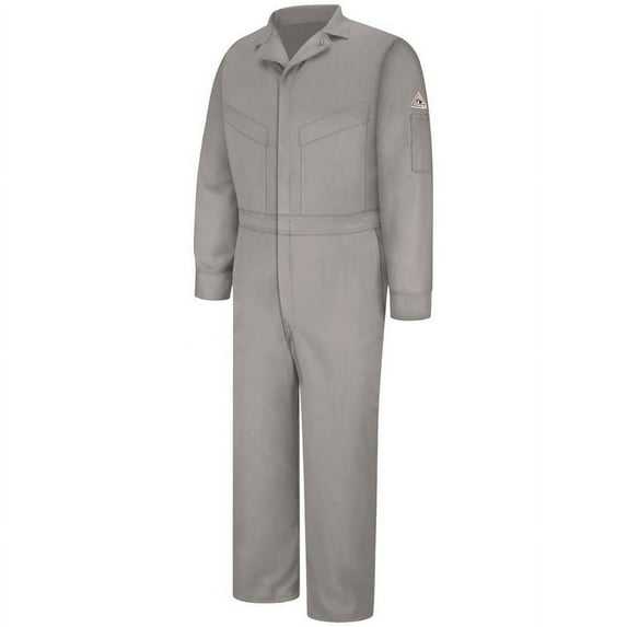 Bulwark B10430370 Deluxe Coverall - Excel FR ComforTouch - 7 oz, Grey - Size 40