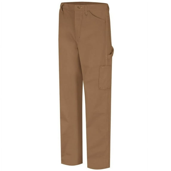 Bulwark B49830555 Dungaree Pant - Excel FR ComforTouch - 11.0 oz, Brown Duck - Size 38W