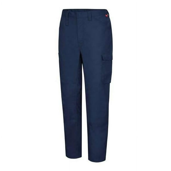 Bulwark B99630121 Comfort Lightweight Pants, Navy - 37 Unhemmed - Size 32W