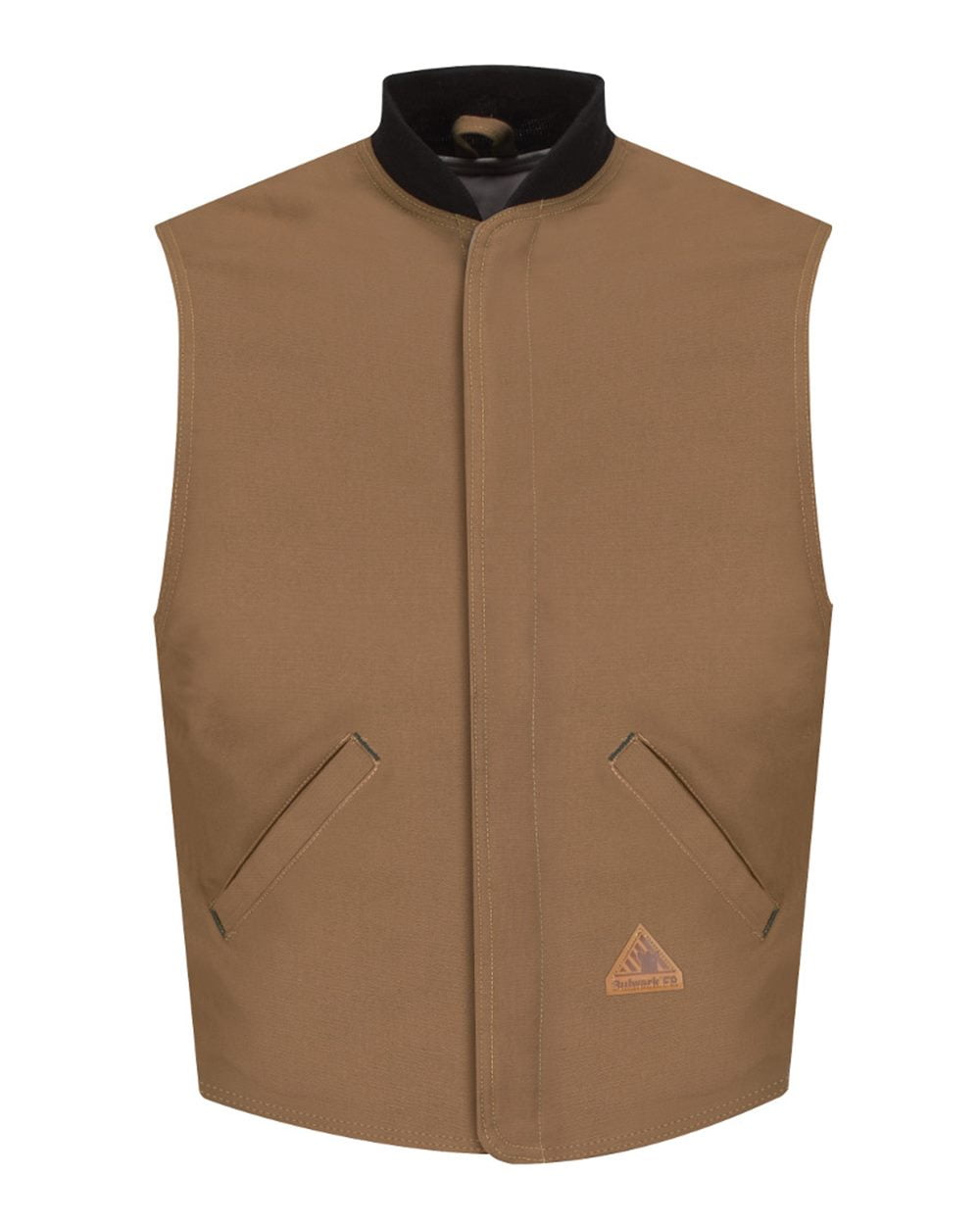 Bulwark Brown Duck Vest Jacket Liner EXCEL FR® ComforTouch® Long