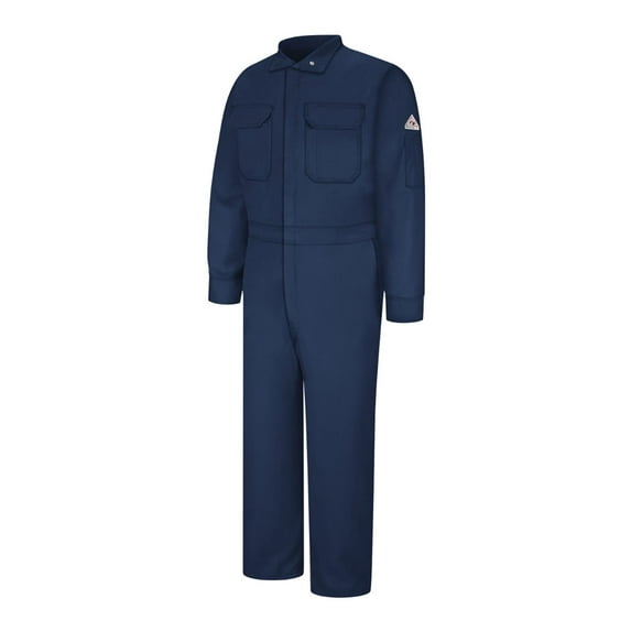 Bulwark CLB6NV-LN-XXL Mens Midweight Excel FR ComforTouch Premium Coverall, Navy - 2XL - Long