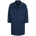thumbnail image 1 of Bulwark Concealed Snap Front Lab Coat - EXCEL FR® ComforTouch® - 6 oz. KLL6 Navy M, 1 of 1