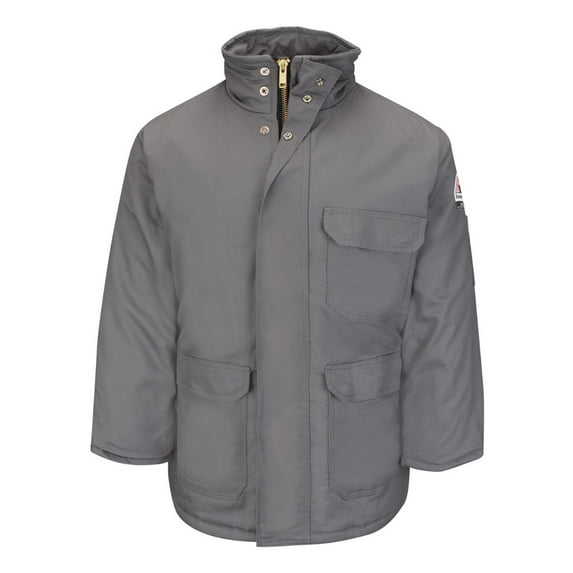 Bulwark Deluxe Parka - EXCEL FR® ComforTouch JLP8 Grey 3XL