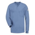 thumbnail image 1 of Bulwark Excel SEL2 Flame Resistant Long Sleeve Tagless Henley Shirt, 1 of 6