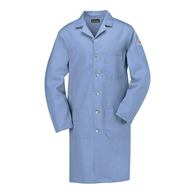 Bulwark Men's Fr Lab Coat Big Light Blue 4X
