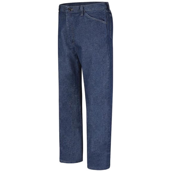 Bulwark PEJ4DW-42-25 Mens Classic Heavyweight Excel FR Jean Pant, Blue Denim - Size 42 - 25 in. Inseam
