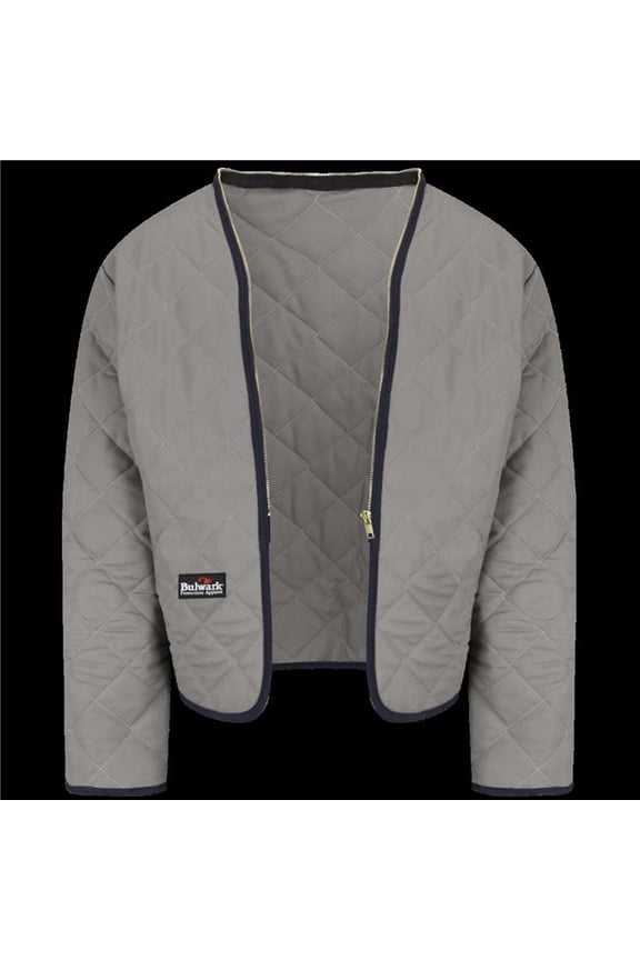 LML4GY-RG-M Mens Heavyweight FR Zip-in Modaquilt Liner Jacket, Gray - Medium - Regular