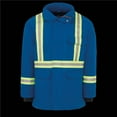 thumbnail image 1 of Bulwark JNPCRB-LN-XL Mens Heavyweight Nomex FR Insulated Deluxe Parka Jacket with Reflective Trim, Royal Blue - Extra Large - Long Fit, 1 of 1