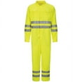 thumbnail image 1 of (Price/Pcs)Bulwark CMD8HV Excel Fr Comfortouch 2 Deluxe Coverall, Yellow-Yellow-Regular-44, 1 of 1