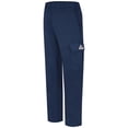 thumbnail image 1 of Bulwark PMU2NV-34-25 Mens Lightweight FR Cargo Pant, Navy - Size 34 - 25 in. Inseam, 1 of 1