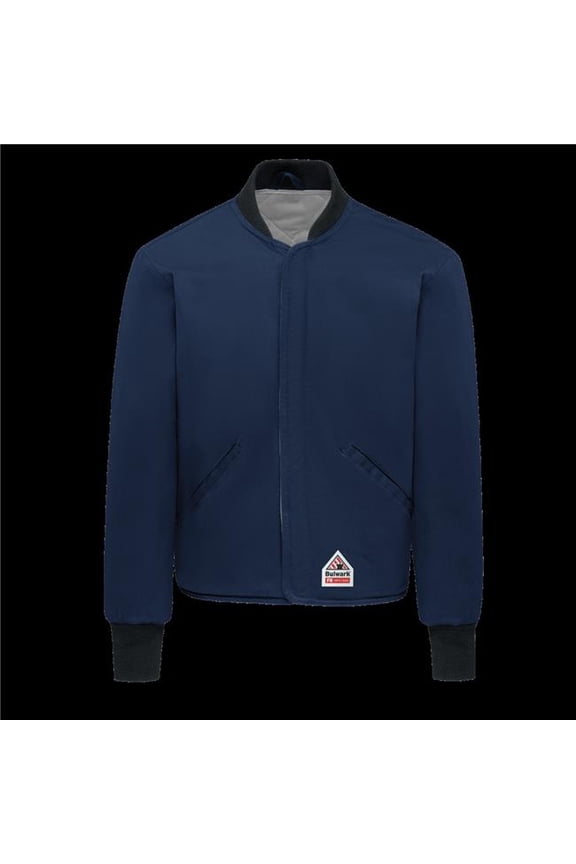 LLL8NV-RG-S Mens Lightweight FR Sleeved Liner Jacket, Navy - Small - Regular