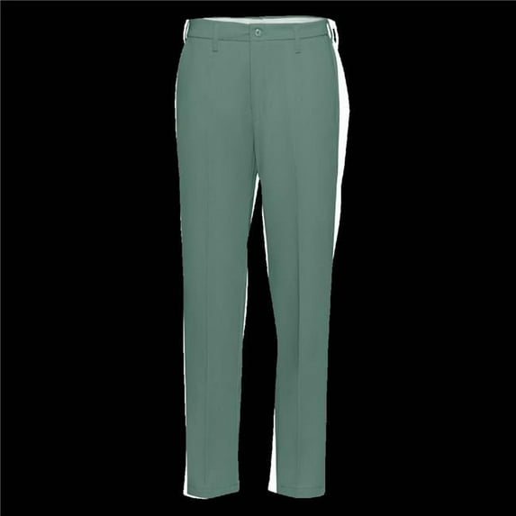 Bulwark PEW2VG-46-24 Mens Midweight Excel FR Work Pant, Visual Green - 46 in. Waist - 24 in. Inseam