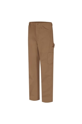 PLJ8BD-34-28 Mens Midweight FR Dungaree Pant, Brown Duck - Size 34 - 28 in. Inseam